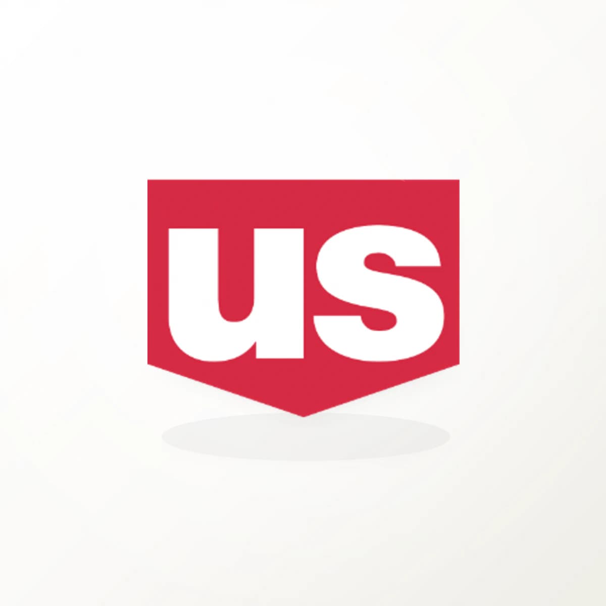 USB Logo Sticker in an original company-logo die-cut vinyl design