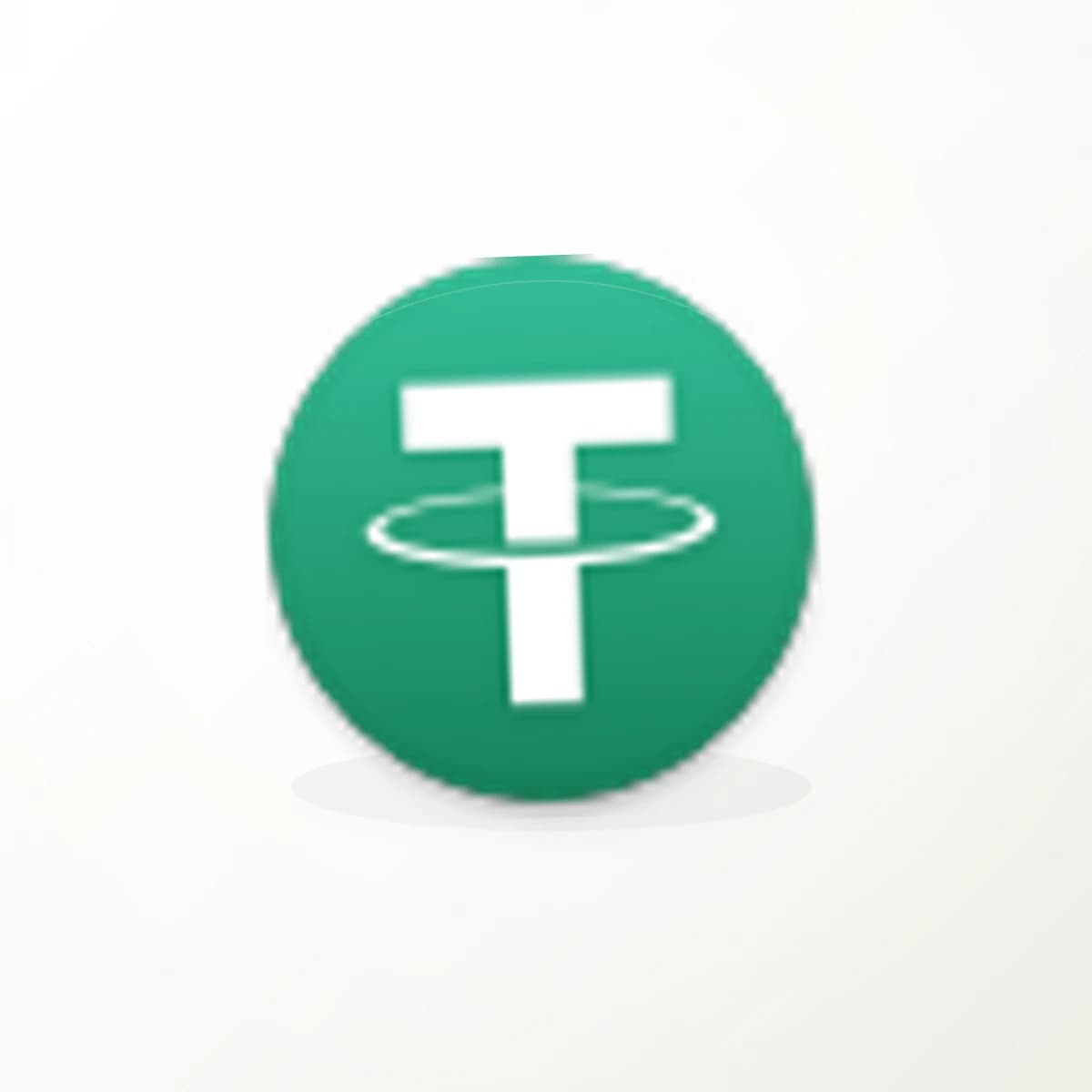 USDT Crypto Logo Sticker in an original crypto-logo die-cut vinyl design